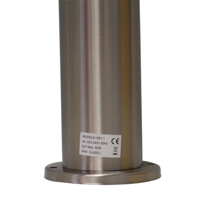 XXL Edelstahl Aussenstandleuchte Wegleuchte Standleuchte E27 Gartenleuchte 110cm hoch #10S11 - 3