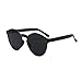 Produktbild WooCo Schlussverkauf! Randlose Retro Sonnenbrille für Damen und Herren, Brillen Brillen Brillen Klarglas Candy Farbe Brille (L,One size)