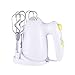 Produktbild elektrisch Handmixer einstellen Eierklopfer 120W 5 Geschwindigkeit umfassen 2 Schläger 2 Teig Mit Base Handmixer Zum Kuchen backen Küche Weiß