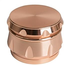 Herbal Grinder, Drums Style Design, Zinc Alloy, 4-pieces