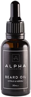 Alpha Grooming Beard Oil - Citrus &amp; Neroli 30ml