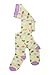 Weri Spezials Baby and Children Tights, Green/Multicoloured Peas, Size: 2-3 years (92/98)