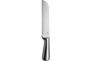 Alessi SG503 Mami Coltello per Pane in Acciaio Forgiato Aisi 420, Satinato