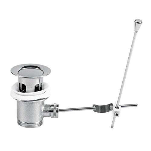 Exzenter Ablaufgarnitur Waschbeckenstöpsel 1"-1/2" Stöpsel Zugstangengarnitur