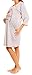 Happy Mama. Women's Maternity Nursing Nightdress Breastfeeding Nightshirt. 365p (Orange, 12)