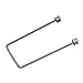 Price comparison product image Newtech Spring Rod Bookends Pair 25cm