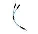 Produktbild Roccat by Fiducia B-Ware Renga Kopfhörer Splitter Adapter - 3.5mm Audio Klinke Y Kabel (3.5mm Stereo Klinkenstecker auf 2x 3,5mm Buchse) für Gaming Headset, PS4, Xbox One, Smartphones und Laptop - 21CM