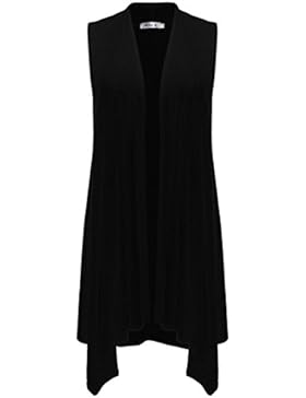 Meaneor Damen Wasserfall Strickj Meaneor Damen Wasserfall Strickj