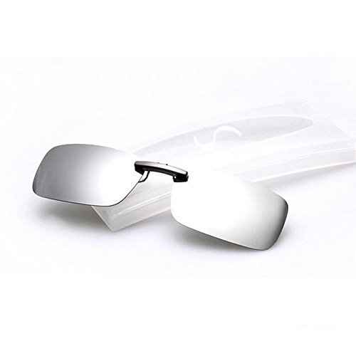 Zimo Polarisierte Unisex Sonnenbrille Clip Brillen Pol Aufsatz für Brillenträger