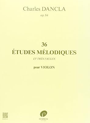 COMBRE 36 Etudes mélodiques et très faciles Opus 84 - violon