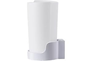AOKICASE Supporto da parete per TP-Link Deco X90 / X96 / X5700 Home WiFi 6, semplice e robusto, TP-Link Deco X90 / X96 / X5700 con gestione dei cavi (bianco, 1 pezzi)