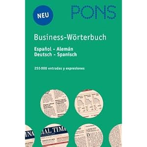 Dicc. pons business-worterbuch esp/ale - ale/esp