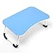 Produktbild Exing Laptop-Betttisch, faltbar, Frühstückstablett, tragbarer Schoß-Schreibtisch, Notebook-Ständer Lesehalter für Couch Sofa Boden für Sofa, Bett, Terrasse, Balkon, Garten etc. B