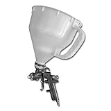  Cevik CA-1806L - Pistola de pintar por gravedad. Especial Lisos y pintura plástica. Cuerpo de aluminio, depósito de nylon. 5000 cc. 3,5 bar.