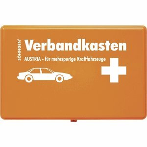 Preisvergleich Produktbild Söhngen Verbandkasten Österreich-Norm orange für mehrspurige KFZ
