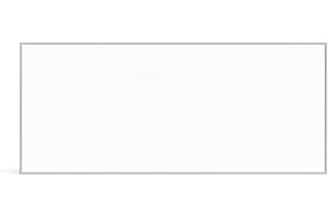 ULCANO Pannello Radiante Infrarossi a CRISTALLI di CARBONIO, 450W 90x50 cm, Comfort Termico (non secca l’aria) Basso Consumo, Max Efficienza e Conversione Termica, ALLUMINIO, Mod. ALU ECO PRO