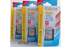 EVELINE TOTAL ACTION 8 IN 1 Eve Line TA 8 en 1 Intensive Nail Conditioner 3 x 12 ml