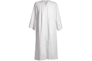 ASHINGTON CEREMONIAL GOWNS Ashington Elegant Zip-Up Church Choir Robe: Unisex Choir Costume