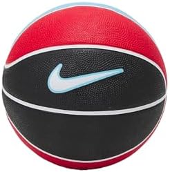 Nike Swoosh Skills Palle da basket Aquarius Blue/University Red/White/White 3