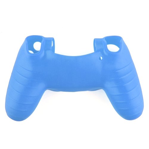 Funda Silicona Protectora para Mando Consola de PS4 Color Azul