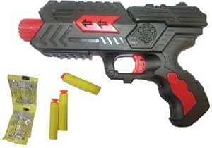 Buy Bestie Toys 2 In 1 Absorbent Bomb Gun Toy For Kids Multicolor Online At Low Prices In India Amazon In