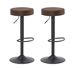 Stufenlose Höhenverstellbarkeit macht die Barhocker für alle Thekenhöhen universell einsetzbar.