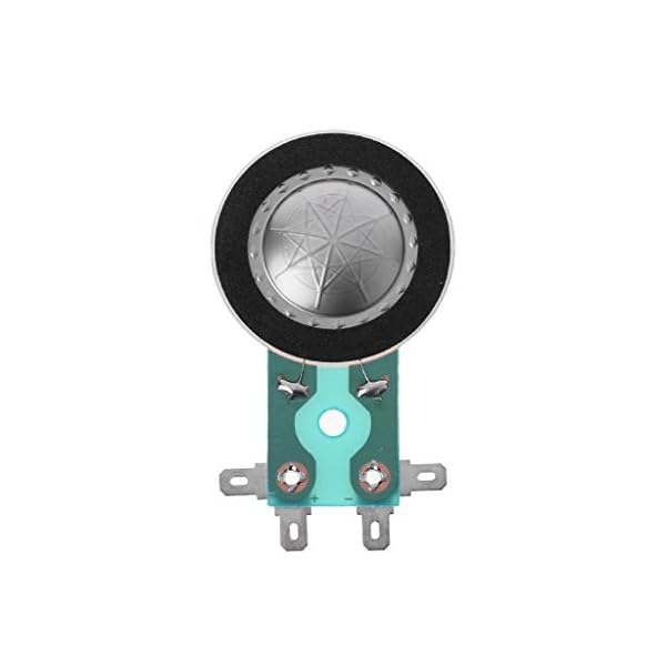 siwetg 25,4 MM Hochtöner Schwingspule Runde Lautsprecher Höhen Spule Horn Titan Film Kupfer Plattiert Alumium Membran Reparatur Zubehör