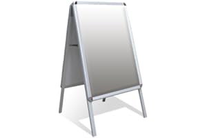 DISPLAYPRO A2 A-Board Pavement Sign Double Sided Poster Holder Outdoors