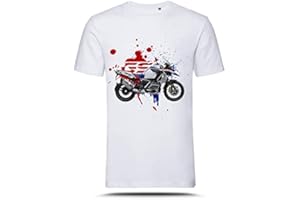 AZgraphishop T-Shirt con Grafica R 1250 GS ADV Rallye Paint Style TS-BM-004