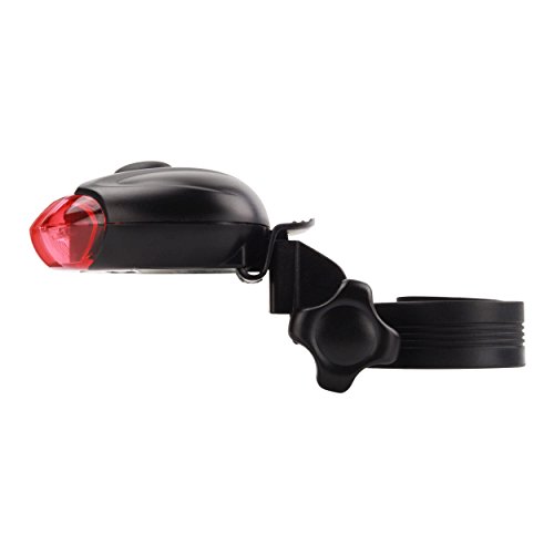 ANSMANN LiteRider Fahrrad-Licht Set LED (Vorder- & Rücklicht, 2 Halterungen, 5x AAA Batterien) StVZO 22A/TA23 zugelassen - 7