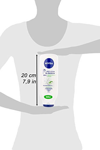 NIVEA In-Dusch Body Lotion Erfrischende Pflege, 1er Pack (1 x 400 ml) - 5