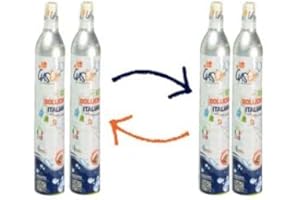 TERMOIDRAULICA RV TermoidraulicaRV® Servizio di ricarica Co2 per 2 bombole da 425 gr. con attacco ACME con consegna del pieno e ritiro del vuoto. Minimo 2 bombole vuote necessarie da rendere