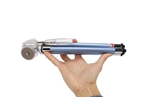 Fotopro 39.5 Zoll Handy Stativ, Aluminum Reistativ mit Stativtasche, Blau (Nur Stativ)