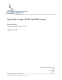 Image de Specialty Crops: 2008 Farm Bill Issues (English Edition)