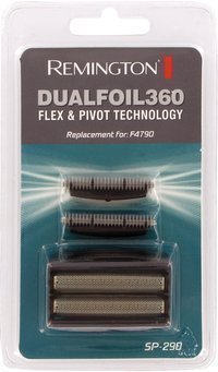 Remington SP290 Dualfoil 360 Flex & Pivot F4790 Electric Shaver Dual Foil Heads & Cutter Blades Pack