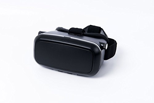 Virtual-Reality-HELMET-Headphone-for-SmartphoneVRLeatherBlackcompatible-with-all-smartphones-from-35-Inch