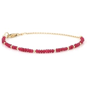 Zartes Rubin Armband