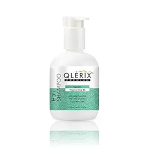 QLERIX Premium keratin with vitamin E & B5 Hair Shampoo | Damage Control | Parabens free(200ml)