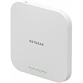 NETGEAR WAX610 WLAN Access Point PoE WiFi 6 (AX1800 Speed Dual-Band Mesh, WPA3, 802.11ax, 2.5G LAN, Local or Insight Remote M