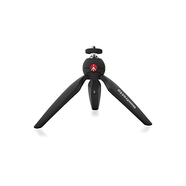 Manfrotto MTPIXI-B - Minitrípode Pixi Black, negro - Imagen 4