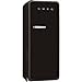 Produktbild Smeg FAB28RNE1 Standkühlschrank / A++ / 248 L / Schwarz / mit integriertem Gefrierteil / Rechtsanschlag