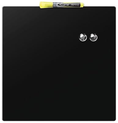 Nobo Rexel Tableau Magnétique Carré Cartet 360 x 360 mm (Noir)