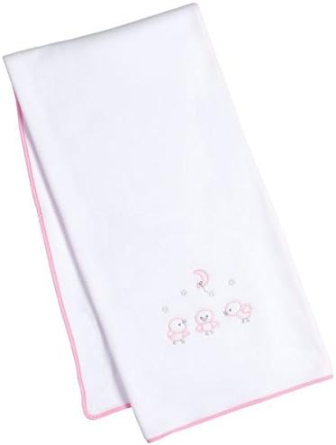 Fleece Blanket Maxi/Super For Bebe (120 x 160 cm) Chick pink