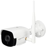 Amazon Basics 3MP wi-fi Bullet Camera 1296p Outdoor CCTV Security Smart Camera, AI Powered Motion Detection, I
