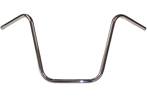 MOTORRAD BURCHARD Highway Hawk Lenker Apehanger 41cm hoch / 7/8" (22 mm) / Motorrad, Chopper, Cruiser/chrom/TÜV