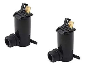 ERH India 12V DC High Pressure Mini Water Pump for Sanitizer Spray Machine, Car Washer, Electronic Science Projects - Black, Pack of 2