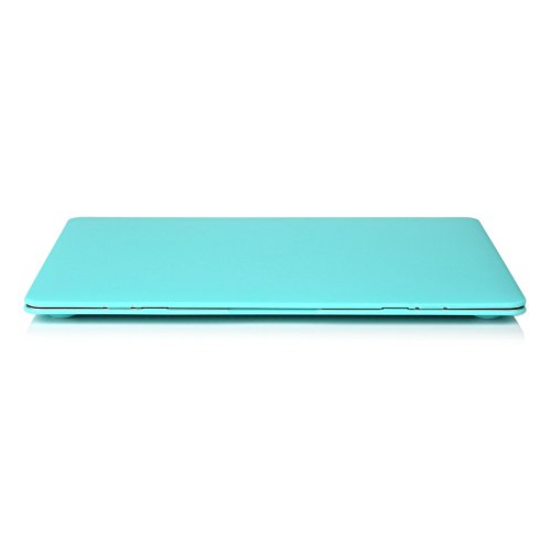 i-Buy 3in1 Kit Matte Hard Shell Case + Keyboard Cover + Screen Protector for Apple Macbook 12 inch with Retina Display (Model A1534) – Turquoise - 8