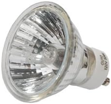 10 Pcs 20 WATTS MR16 GU10 BASE FMW FLOOD HALOGEN LIGHT BULB WITH LENS COVER 120 VOLTS LONG LIFE