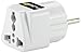 Produktbild Pure² 2x Universal Reiseadapter - CE geprüfter Reisestecker mit EU Schuko Stecker für Reisende Madeira, Madagascar (FYROM), Macedonien, Luxemburg, Lithauen, Las Palmas, La Gomera, Süd Korea, Kazachstan, Japan, Italien, Irak, Iran, Indonesien, Indien, Island, Ibiza Ungarn, Holland