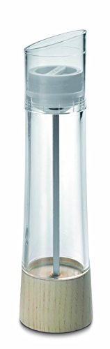 Bugatti 78-141F1L Trattoria Salz- und Pfeffermühle aus Holz in Esche, 6 x 6 x 22 cm